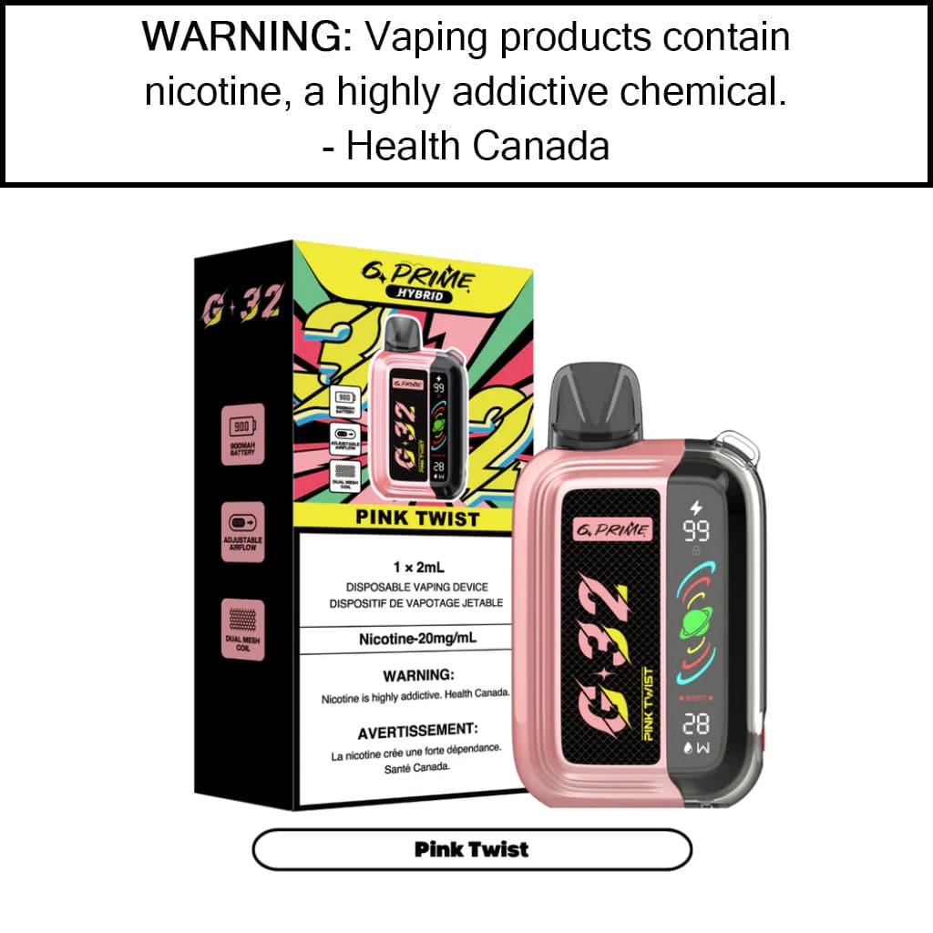 G-Prime 32K | Disposable 20 mg/mL | VAPE - All Day Vapes G-Prime 32K | Disposable 20 mg/mL | VAPE - All Day Vapes