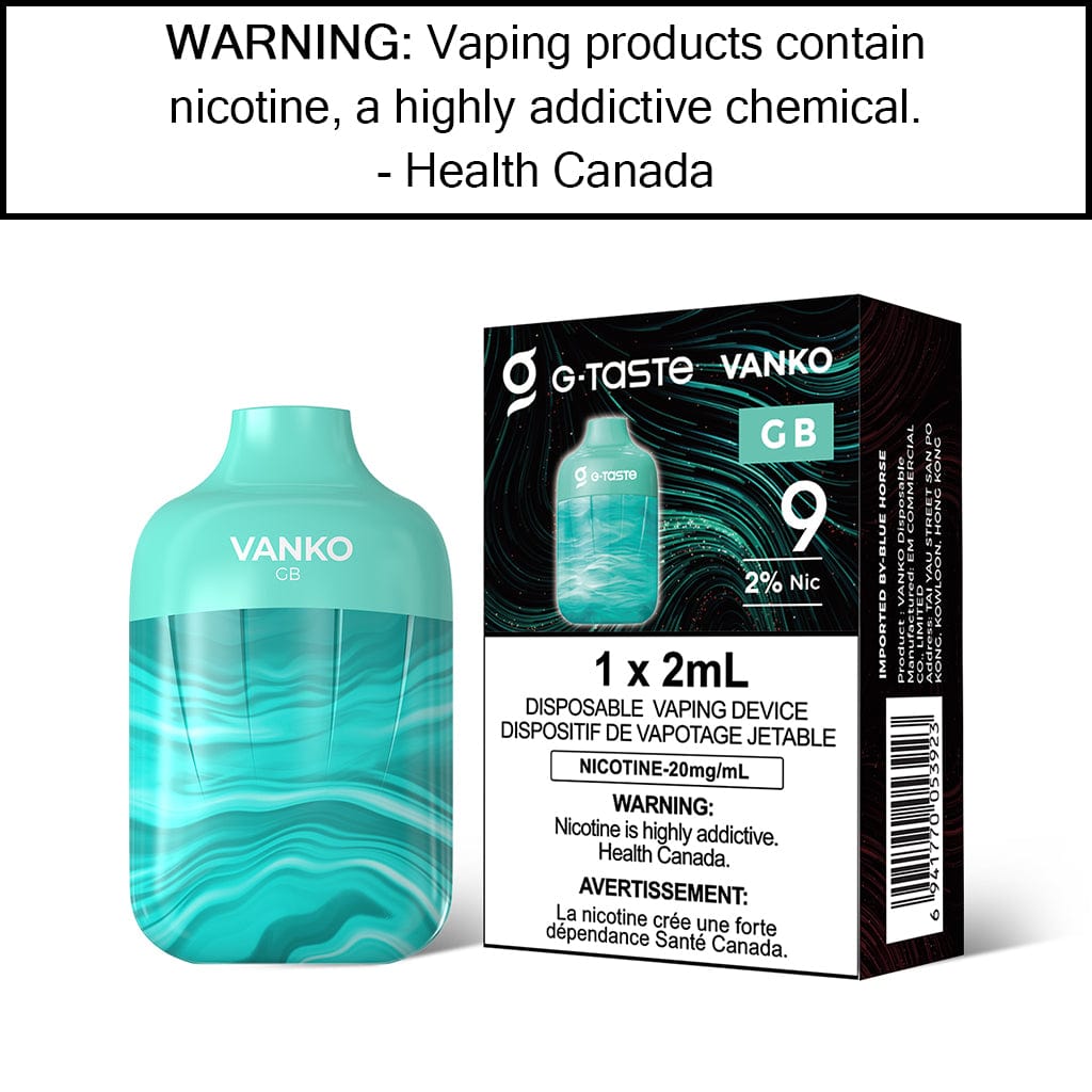G-Taste Vanko - Disposable GB - 20MG/ML Disposable