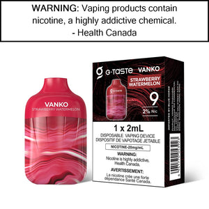 G-Taste Vanko - Disposable Strawberry Watermelon - 20MG/ML Disposable