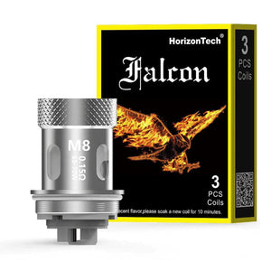 Horizon Tech Falcon Replacement Coils M8 0.15ohm (65W-70W) Replacement Coils