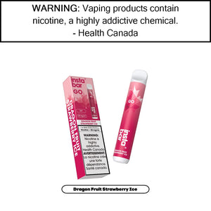 Insta Bar GO 1200 - Disposable Dragon Fruit Strawberry Ice - 20MG/ML Disposable