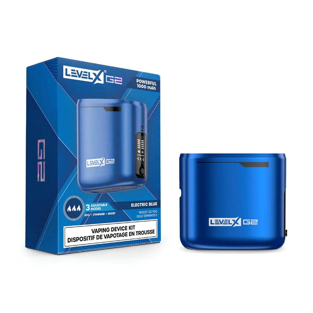 Level X Boost G2 Base 1000 Device Kit Electric Blue Disposable