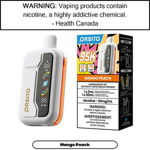 Orbito Sync 95K - Disposable Mango Peach - 20MG/ML Disposable