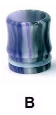 Resin Glossy 810 Mouth Pieces Tapered Wide Bore / B Drip Tips