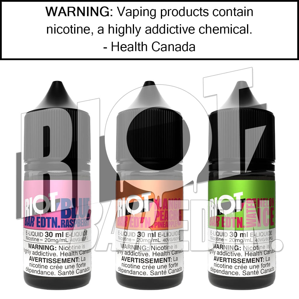 RIOT BAR Salts 30ML by Riot Squad Salt Based E-Liquids