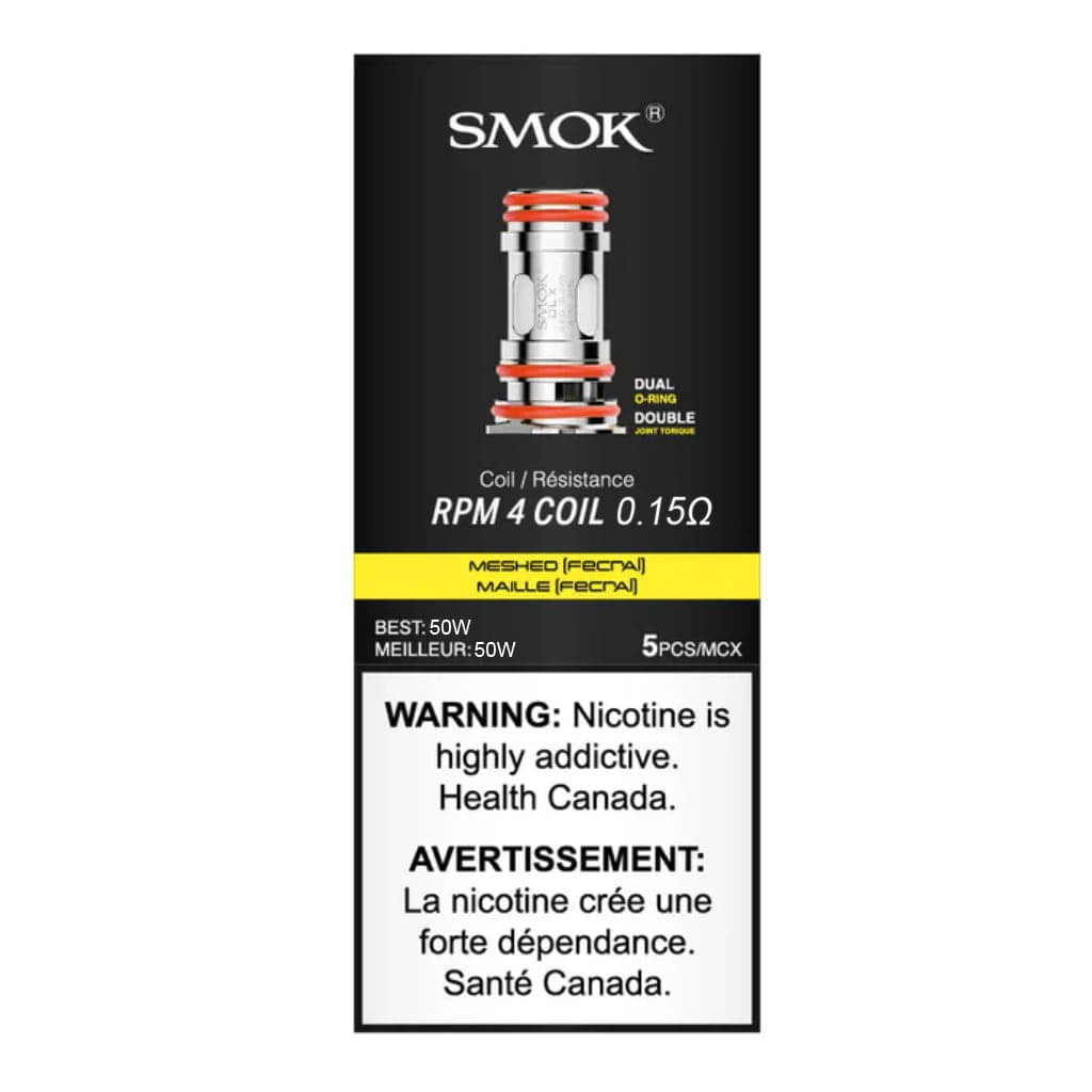 SMOK Nord RPM4 Meshed Replacement Coils 0.6 Mesh (10W-30W) Replacement Coils