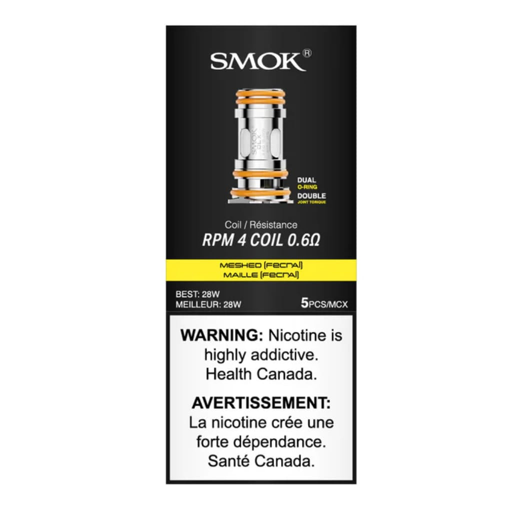 SMOK Nord RPM4 Meshed Replacement Coils 0.6 Mesh (10W-30W) Replacement Coils