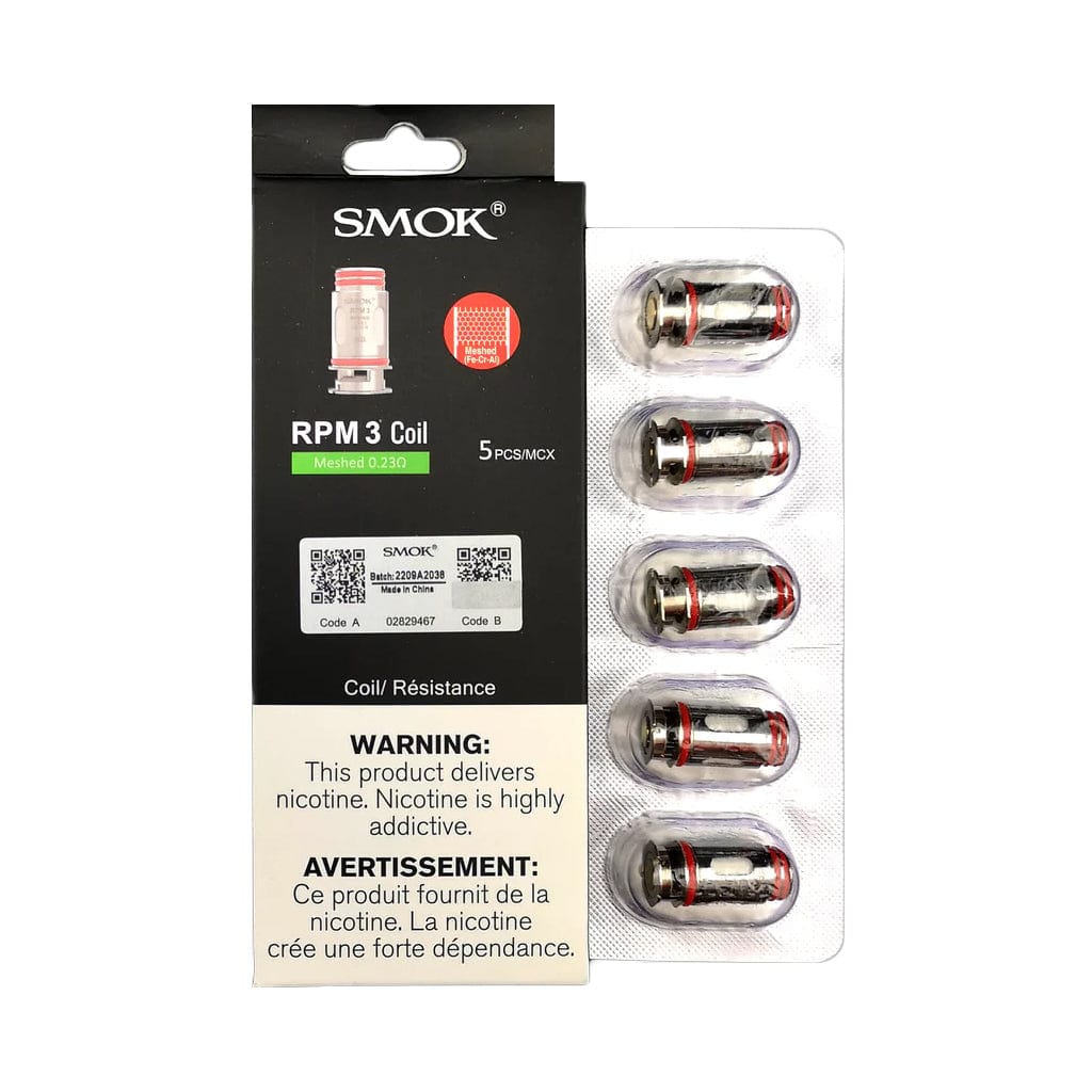 SMOK RPM3 Replacement Coils 0.23 Mesh (20W-45W) Replacement Coils