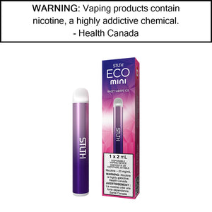 STLTH Eco Mini 800 - Disposable Razzy Grape Ice - 20MG/ML Disposable