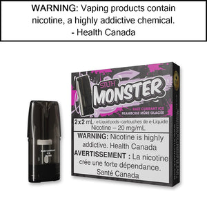 STLTH Monster Pods Razz Currant Ice Pre-Filled Pods