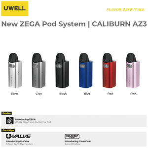 Uwell Caliburn AZ3 Pod Kit (CRC) Pod Systems