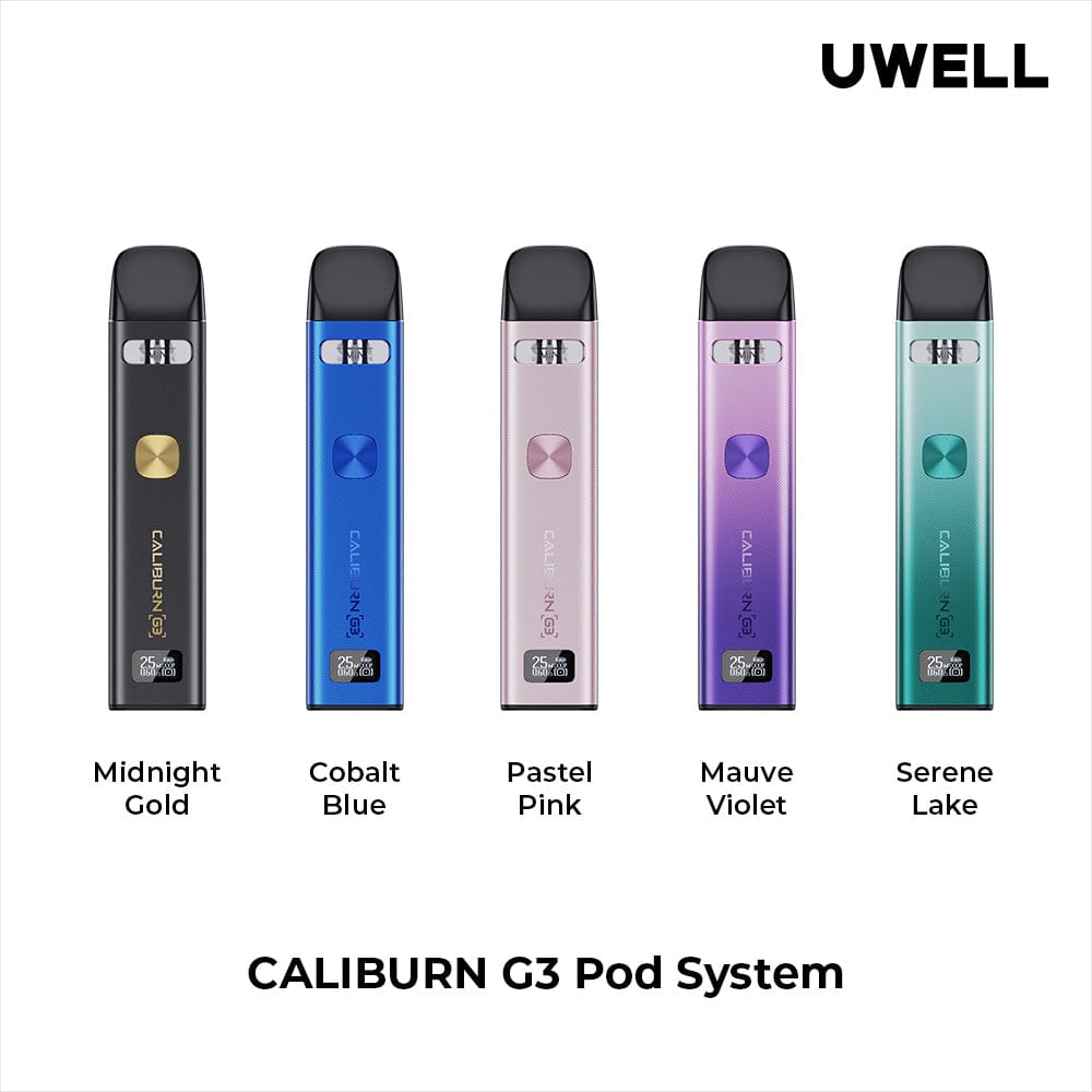 Uwell Caliburn G3 Pod Kit (CRC) Pod Systems