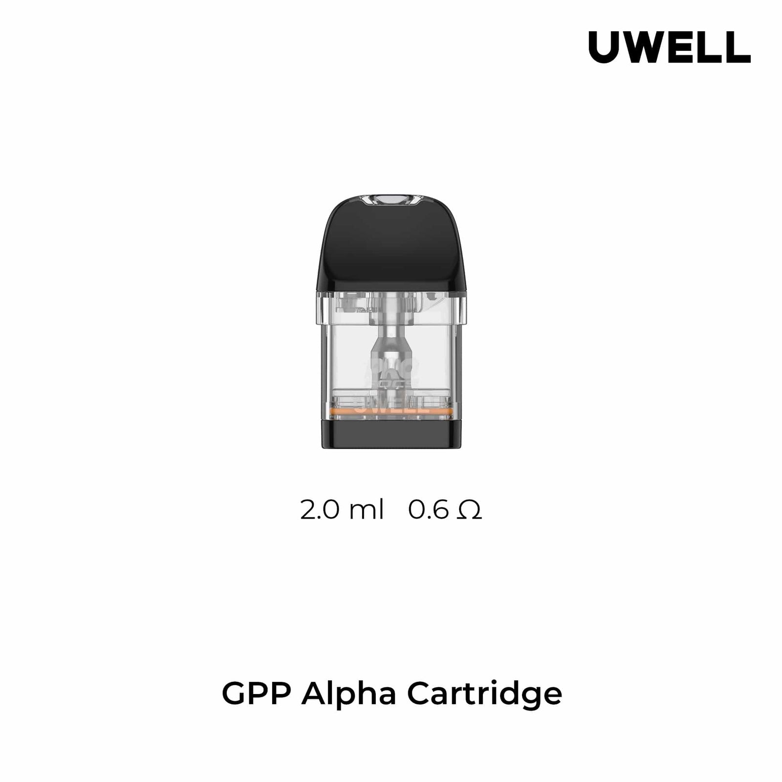 Uwell Caliburn GPP Alpha Replacement Pods (CRC) Single - 0.6ohm (5W-25W) Replacement Pods