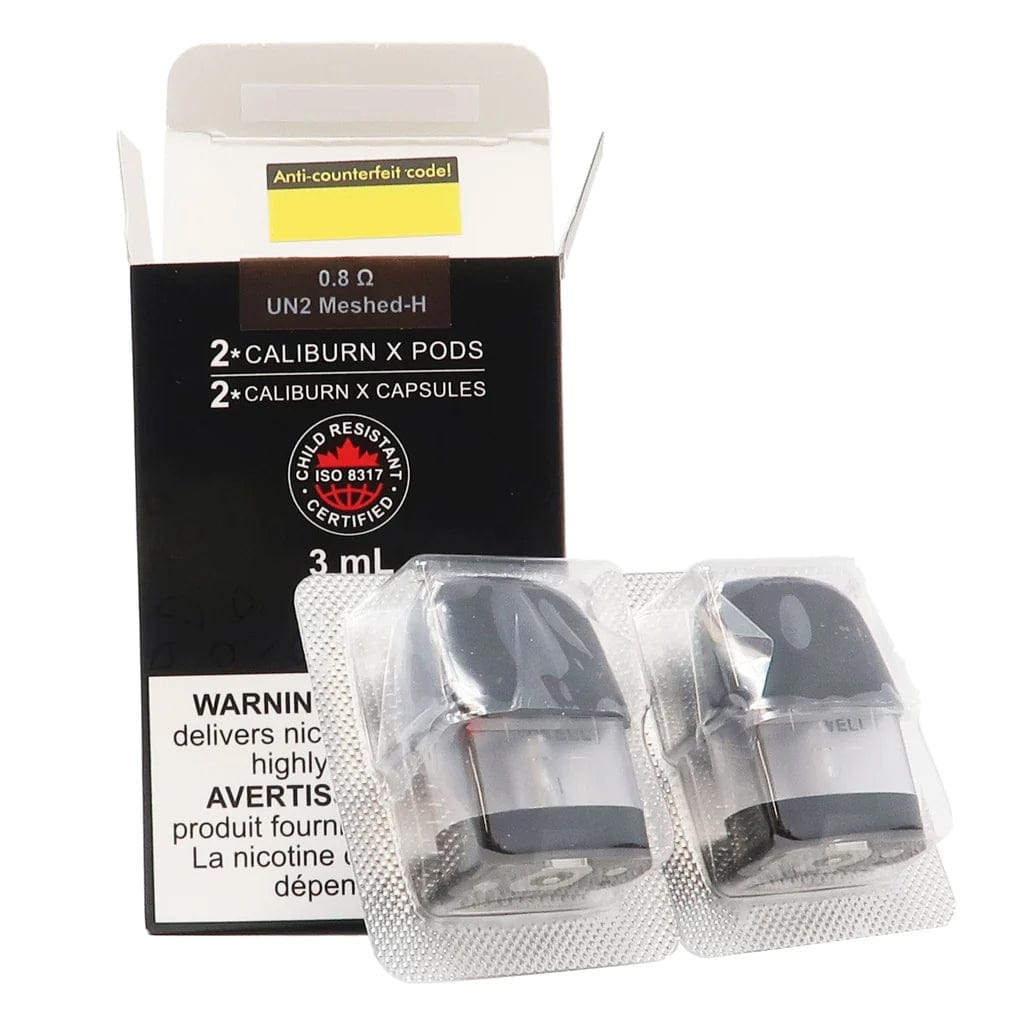 Uwell Caliburn X Replacement Pods 0.8ohm (13W-18W) Replacement Pods