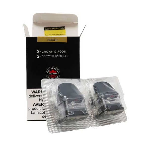 Uwell Crown D Replacement Pods (CRC) 0.3ohm (25W-35W) Replacement Pods