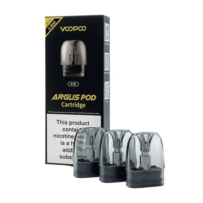 Lot De 3 Pods Voopoo Argus 2ml - Rsistance 0.7 Ohm, Top Fill - Compatible Argus P2, G/G2, P1 (sans Nicotine) Lot De 3 Pods Voopoo Argus 2ml - Rsistance 0.7 Ohm, Top Fill - Compatible Argus P2, G/G2, P1 (sans Nicotine)