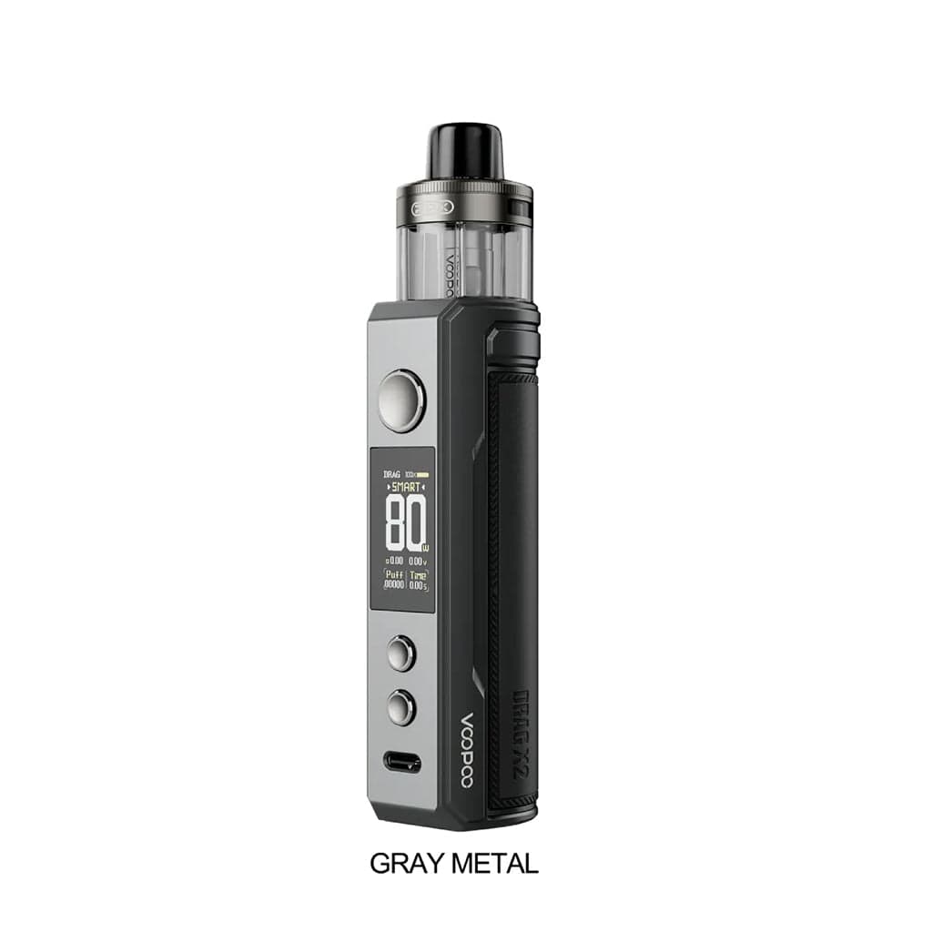 Voopoo Drag X2 Mod Pod Kit Gray Metal Regulated VV/VW Kit