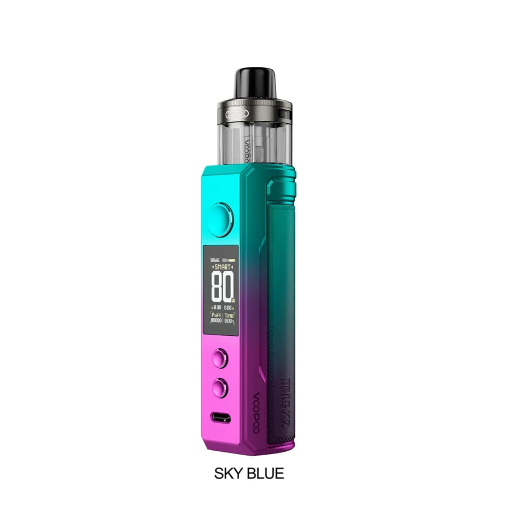 Voopoo Drag X2 Mod Pod Kit Sky Blue Regulated VV/VW Kit