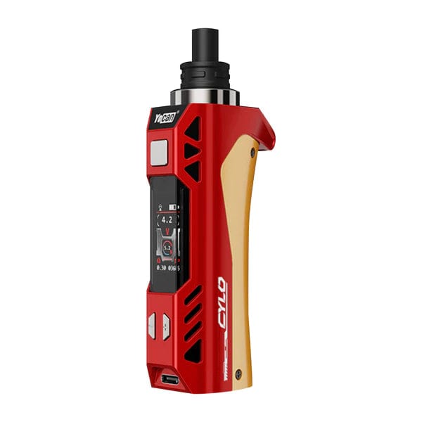 Yocan Cylo Wax Kit Red and Gold Herbal