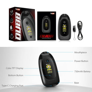 Yocan Dubb 510 Dual Cartridge Mod Black Herbal