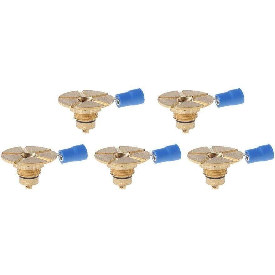 510 Brass Connector w/ Solder Ring Terminal 22mm Blue Misc Accessories