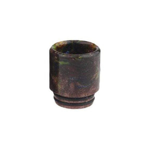 810 Fancy Resin Swirl Tips Brown Mix Drip Tips