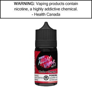 ALLDAY VAPOR NIC SALT 30ML BLITZ / 10MG Salt Based E-Liquids