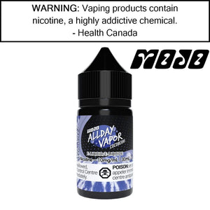ALLDAY VAPOR NIC SALT 30ML COCOBERRI / 10MG Salt Based E-Liquids