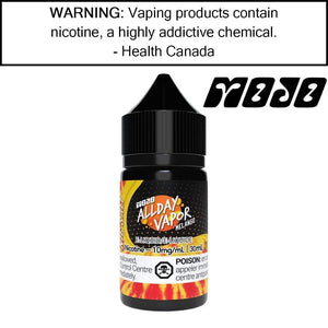 ALLDAY VAPOR NIC SALT 30ML MELANGO / 10MG Salt Based E-Liquids