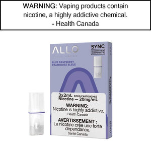 Allo Sync Pod Pack Blue Raspberry / 20mg/mL Pre-Filled Pods