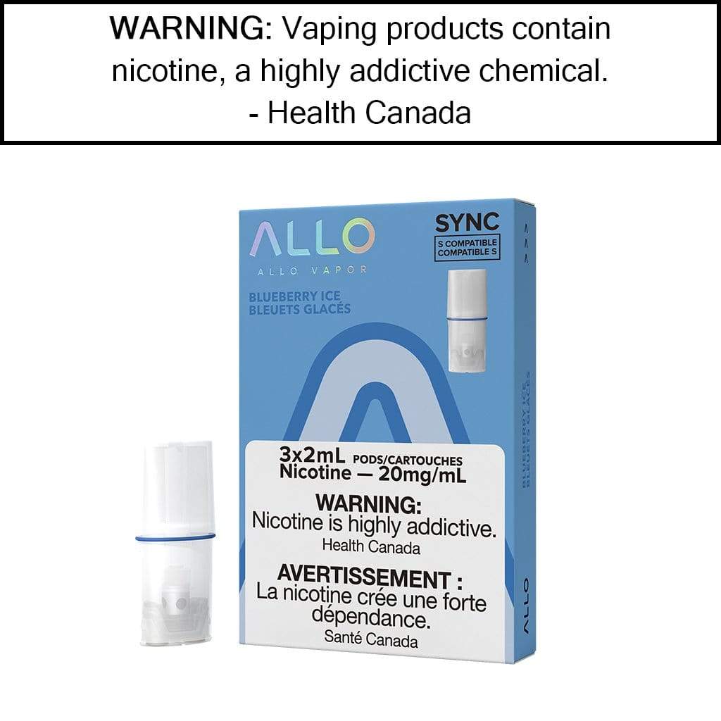 Allo Sync Pod Pack Blueberry Ice / 20mg/mL Pre-Filled Pods