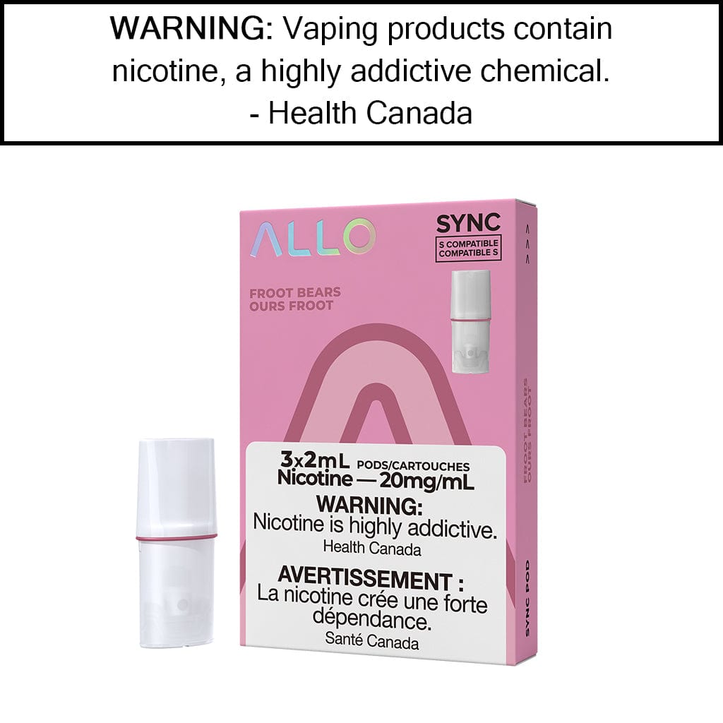 Allo Sync Pod Pack Froot Bears / 20mg/mL Pre-Filled Pods