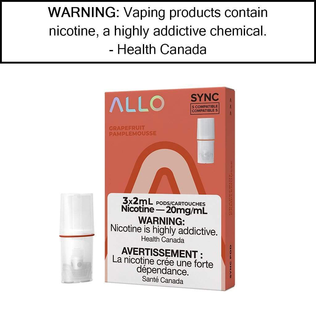 Allo Sync Pod Pack Grapefruit / 20mg/mL Pre-Filled Pods