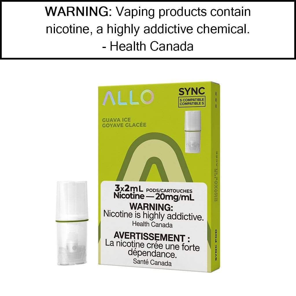 Allo Sync Pod Pack Guava Ice / 20mg/mL Pre-Filled Pods