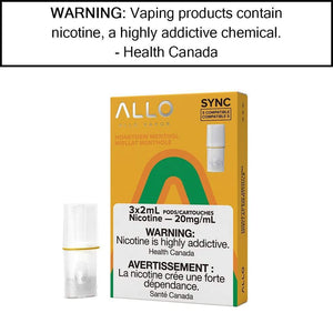 Allo Sync Pod Pack Honeydew Menthol / 20mg/mL Pre-Filled Pods