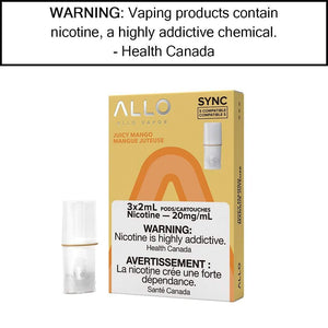 Allo Sync Pod Pack Juicy Mango / 20mg/mL Pre-Filled Pods