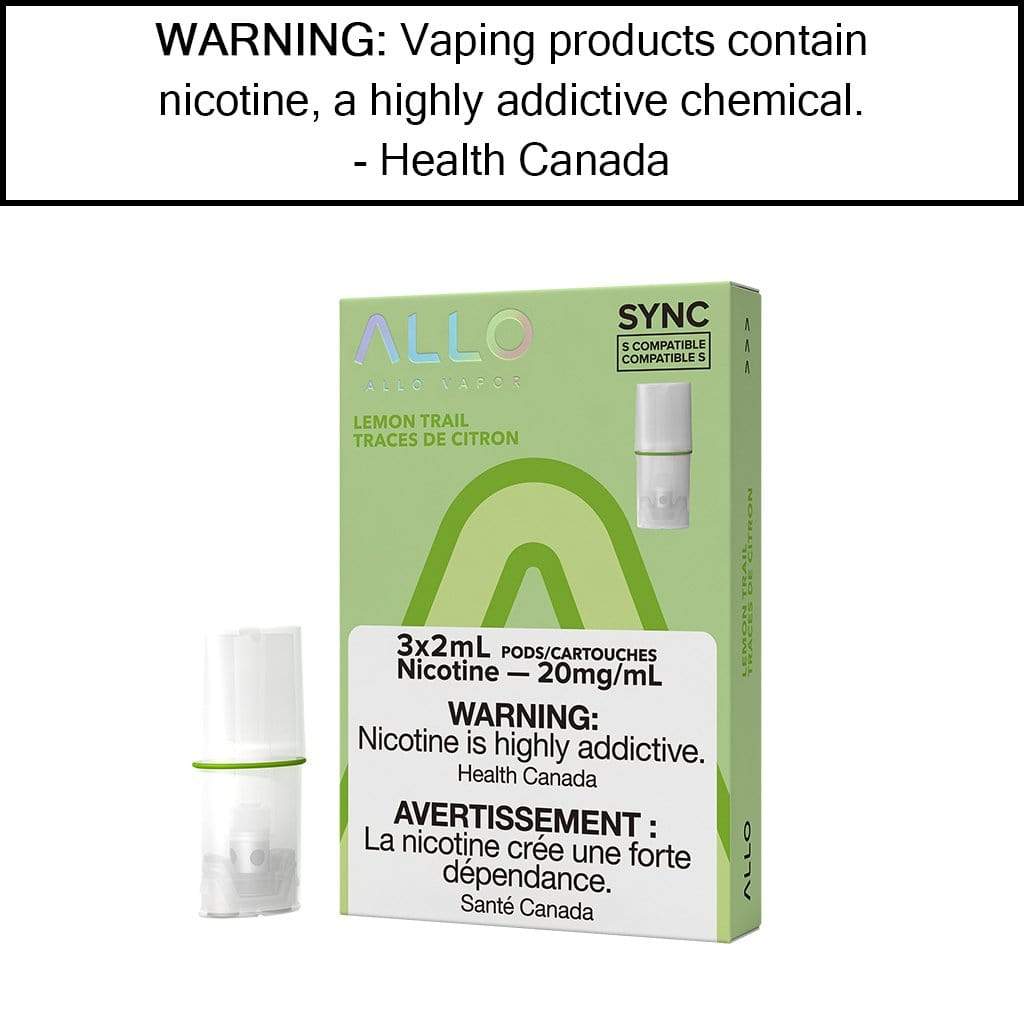 Allo Sync Pod Pack Lemon Trail / 20mg/mL Pre-Filled Pods