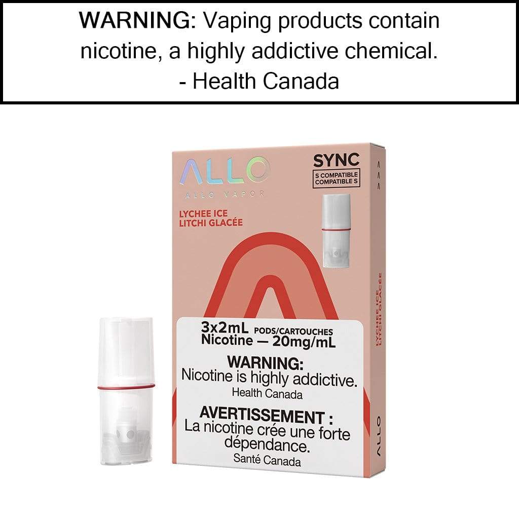 Allo Sync Pod Pack Lychee Ice / 20mg/mL Pre-Filled Pods