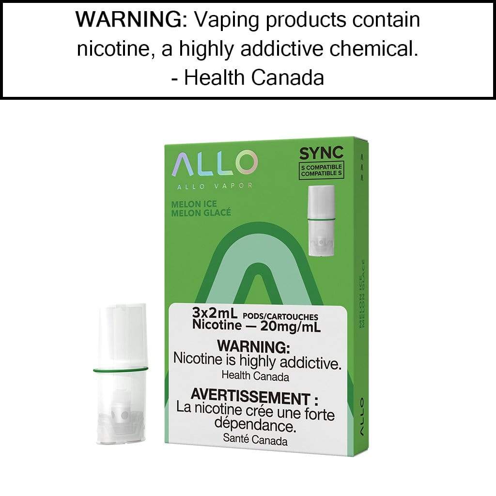 Allo Sync Pod Pack Melon Ice / 20mg/mL Pre-Filled Pods