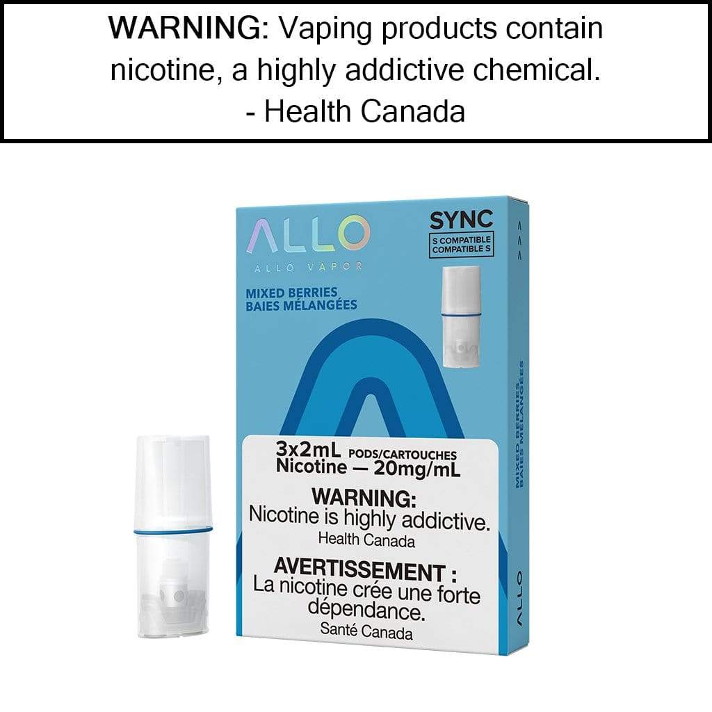 Allo Sync Pod Pack Mixed Berries / 20mg/mL Pre-Filled Pods