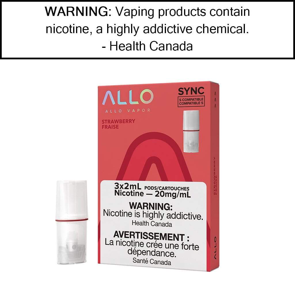 Allo Sync Pod Pack Strawberry / 20mg/mL Pre-Filled Pods
