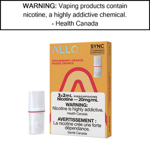 Allo Sync Pod Pack Strawberry Orange / 20mg/mL Pre-Filled Pods