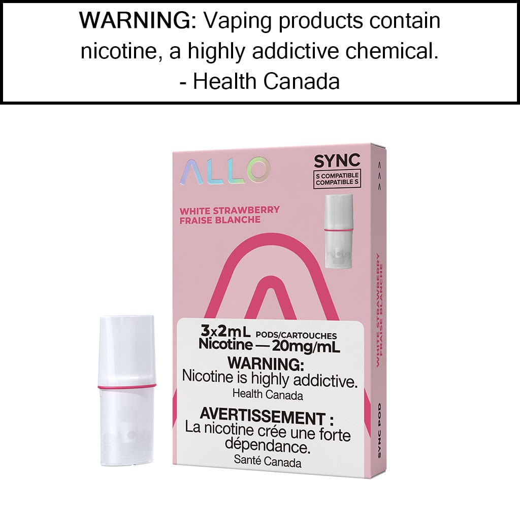 Allo Sync Pod Pack White Strawberry / 20mg/mL Pre-Filled Pods
