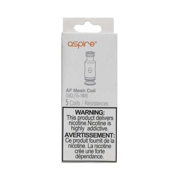 Aspire AF Mesh - Flexus - Replacement Coils AF Mesh 0.6 ohm Replacement Coils