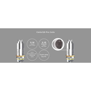 Aspire Cleito 120W Pro Coils 0.15 ohm Mesh (1 pc/coil) Replacement Coils