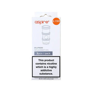 Aspire Guroo Replacement Coils 0.15ohm Replacement Coils