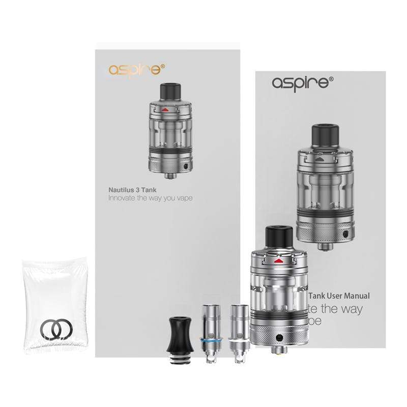 Aspire Nautilus 3 Tank - 2ml (CRC) Black Sub-Ohm Tanks