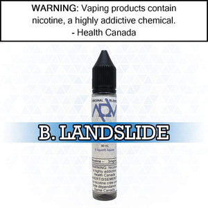 B. Landslide - ADV BLENDZ 0.1 MG Regular Nicotine House E-Liquids