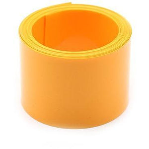 Battery Heat-Shrink Wraps 18650 / Orange Yellow Mod Batteries