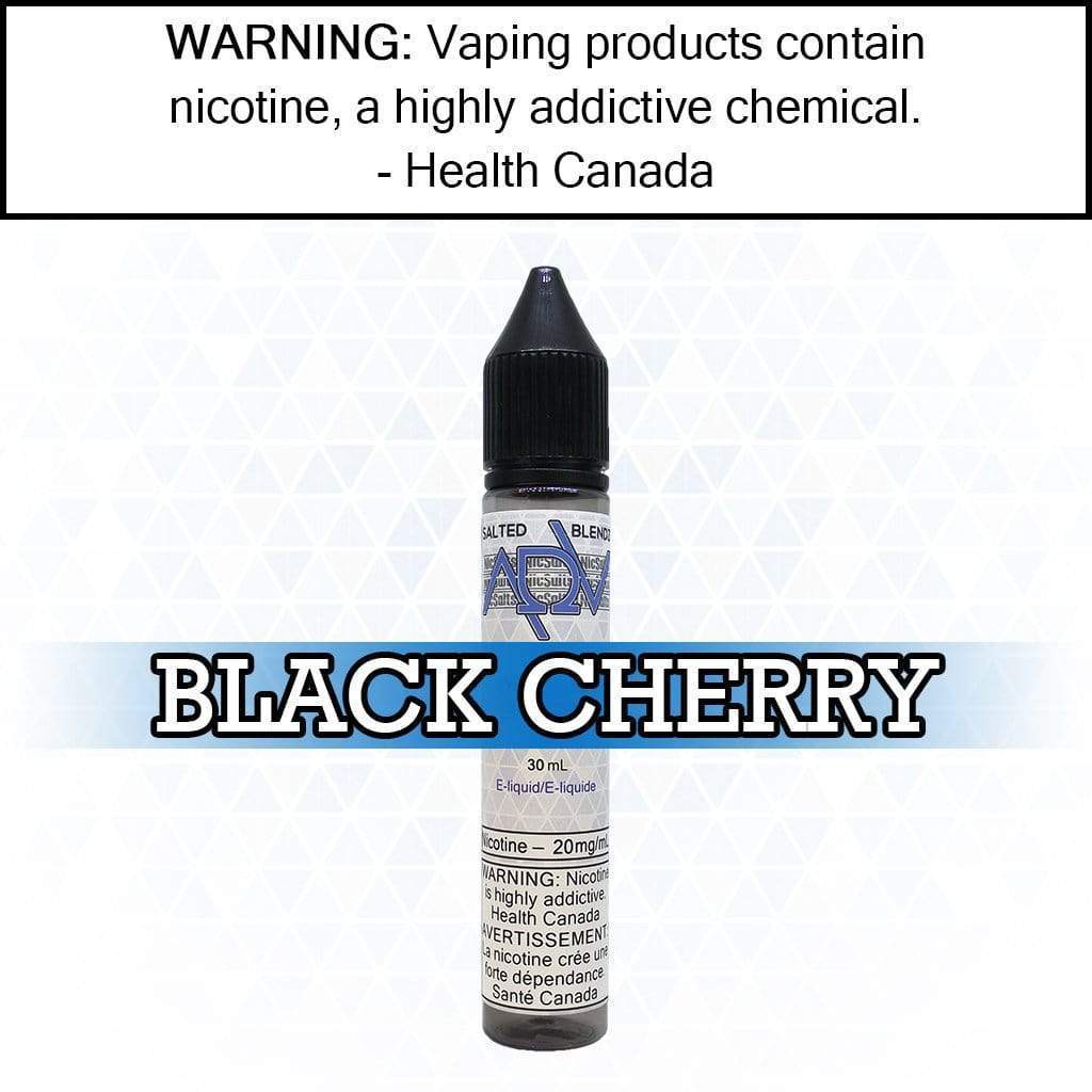 Black Cherry - ADV BLENDZ Salt Based (Nicotine Benzoate) / 50/50 / 10 Regular E-Liquids